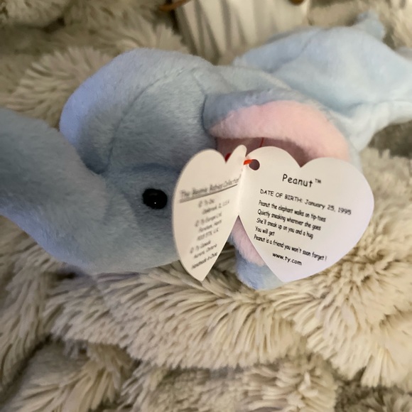 ty beanie babies peanut 1995 - Picture 4 of 5